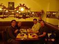 Dinner with my Eger buddies - Dave, Merritt, and Dana