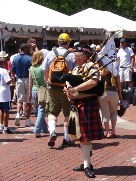 Bagpipes in Texas