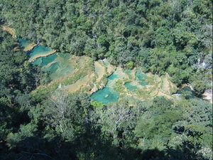 From the lookout above Semuc Champey