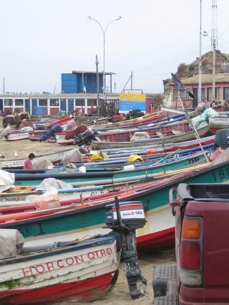 The fishing boats of Horcon