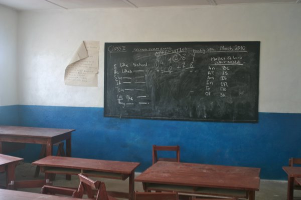 Classroom in Maronka