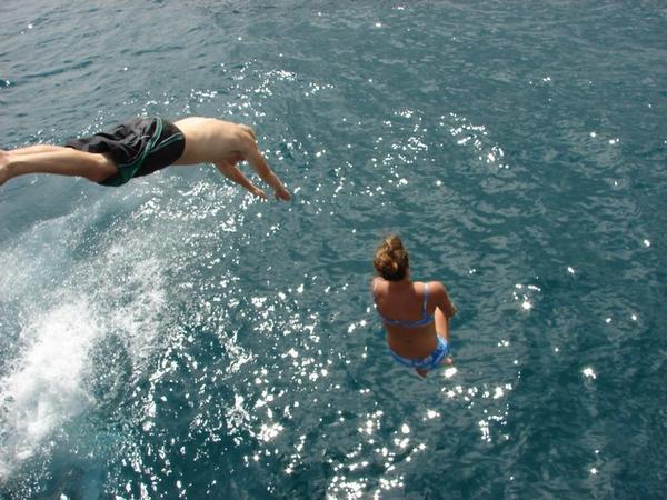 Diving off the Deck