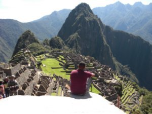 Chillin at Macchu Picchu
