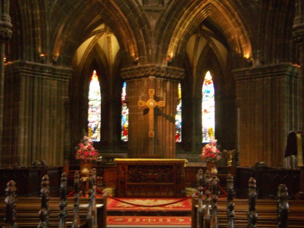 Glasgow Cathedral Altar