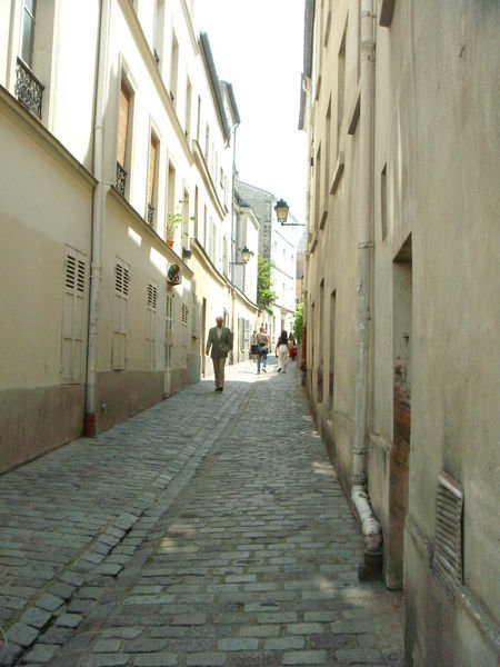 Winding Paris Street