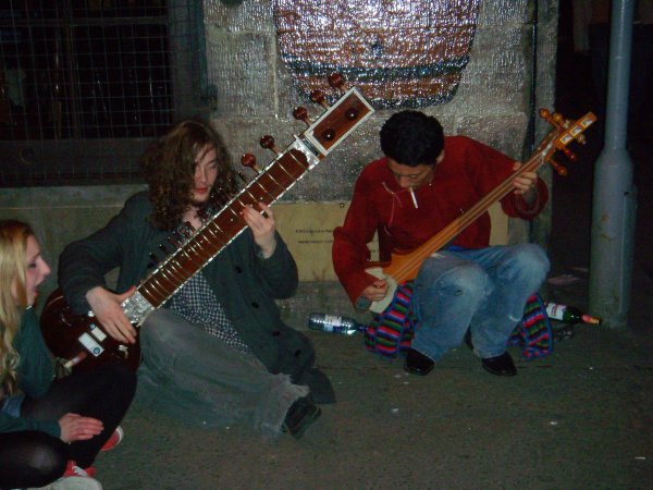 Sitar dude and other dude