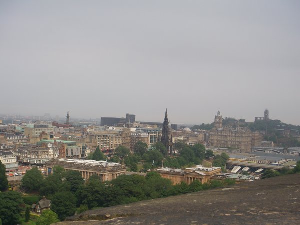 Edinburgh from the Battlements