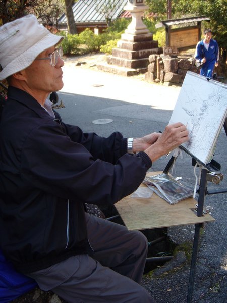 Old Man Artist