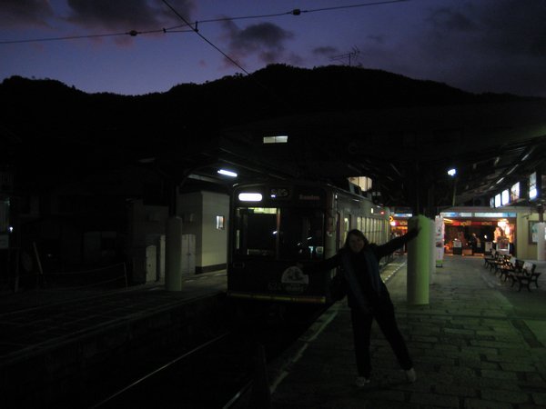 Me throwing myself in front of a train