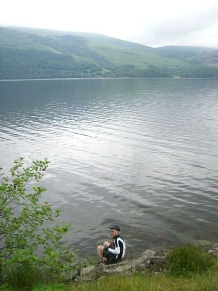 On the banks of Loch Lomond
