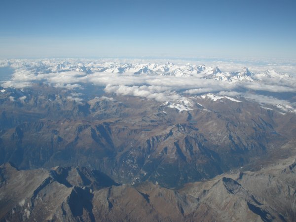 view from the flight over