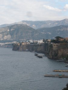 Sorrento from Ferry to Capri