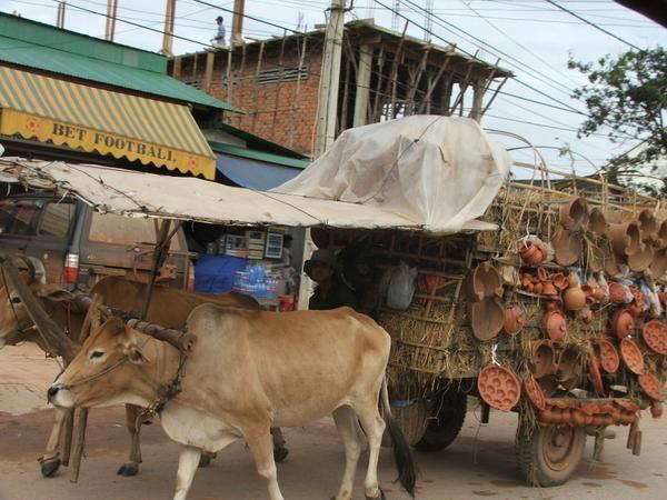 Local Traffic in Cambodia
