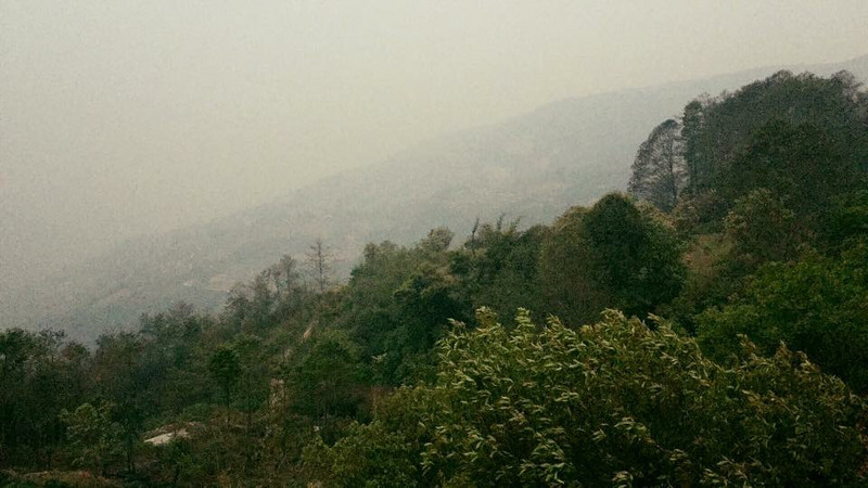 View from Bhangeri Durbar Resort, Nagarkot