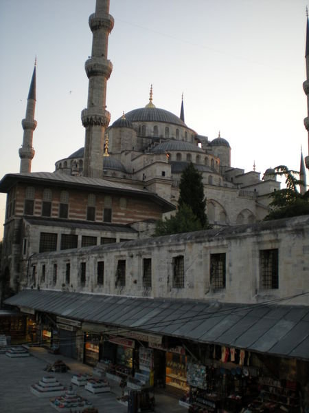 the Blue Mosque