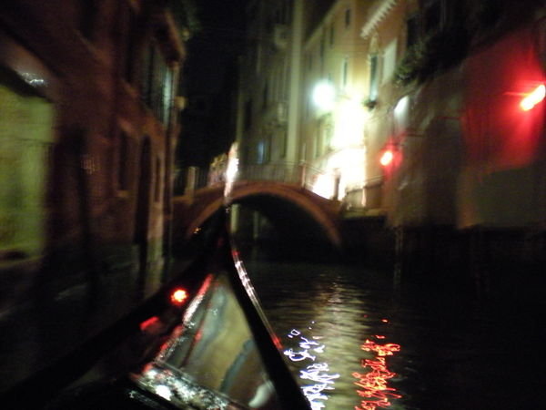 Nightime gondola ride