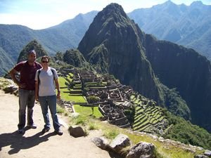 From the top of Machu Picchu