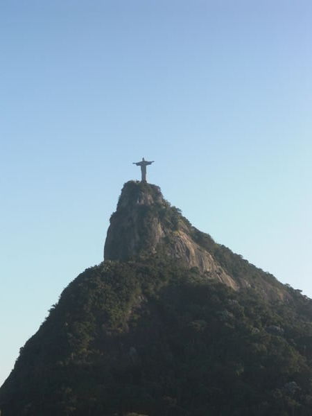 Christ Redeemer from the road