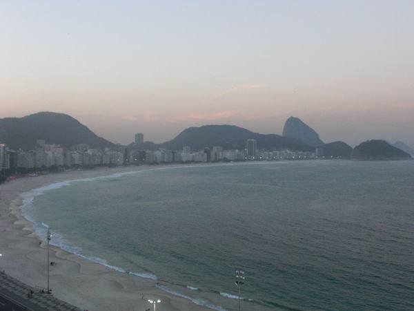 Copacabana sunset
