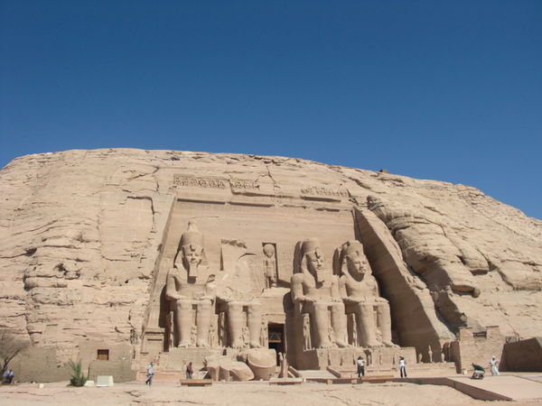 The temple of Ramesses II 