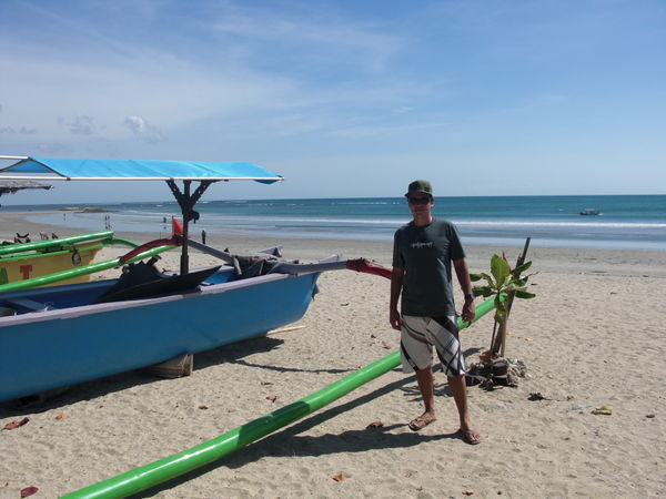 Outriggers and Kuta Beach