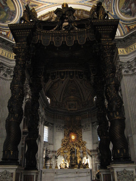 Inside the Vatican Church