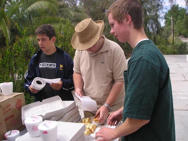 Mike, Noah, And Louis Prepare Empanadas 