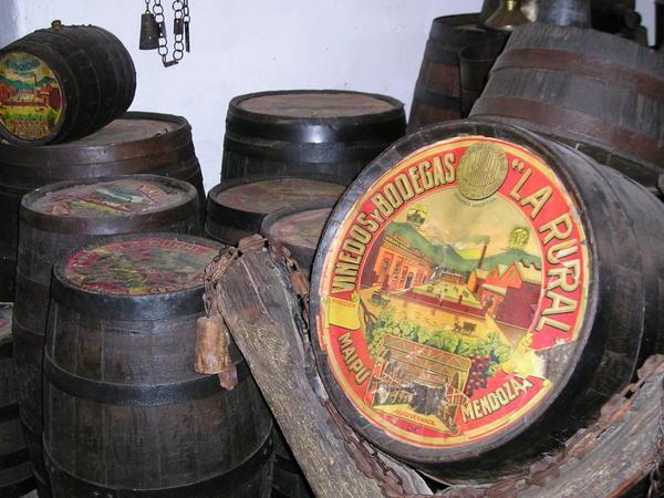 Antique Wine Barrels