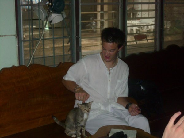 greg and cat