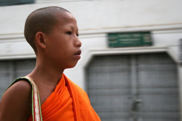 Young Luang Prabang monk