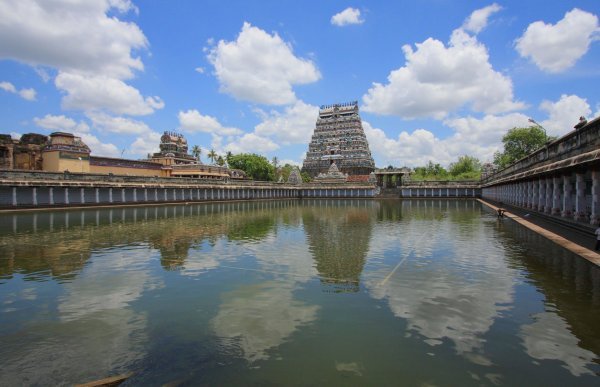 The sivaganga (temple tank), Nataraja Temple