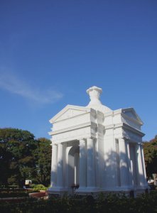 Napoleon monument, Bharathi Park