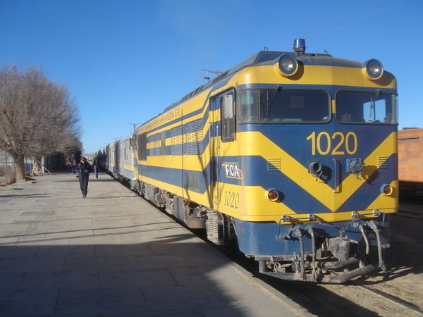 Train from Villazon to Tupiza