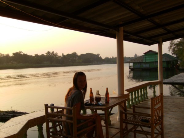 Our terrace by the River Kwai