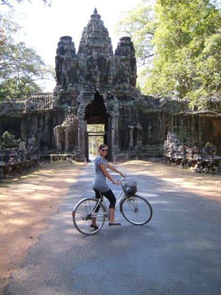 Victory gate at Angkor Thom