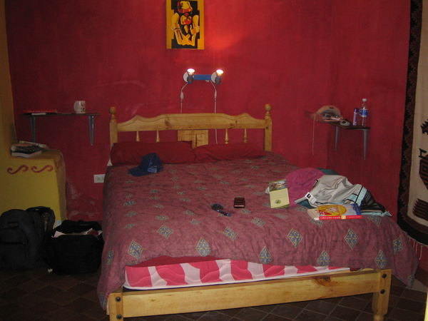 Our little room in quito