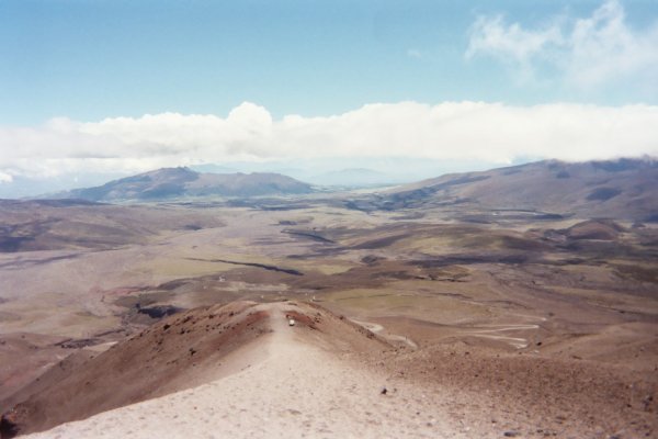 The view from Cotopaxi