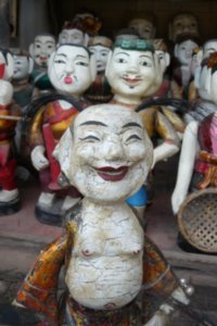 A vietnamese water puppet