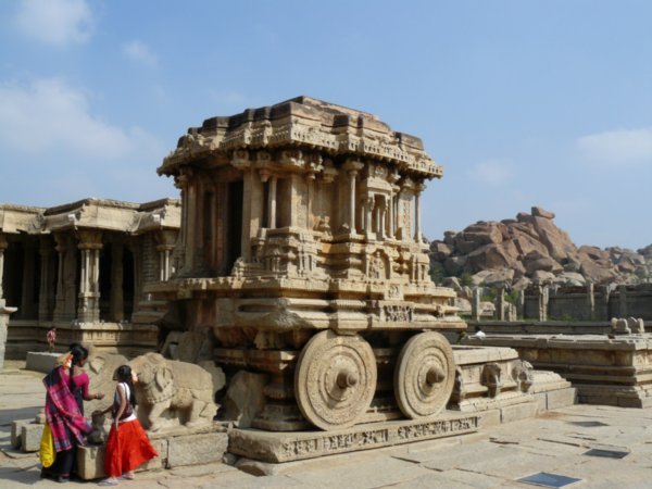 Stone chariot - Vittala Temple