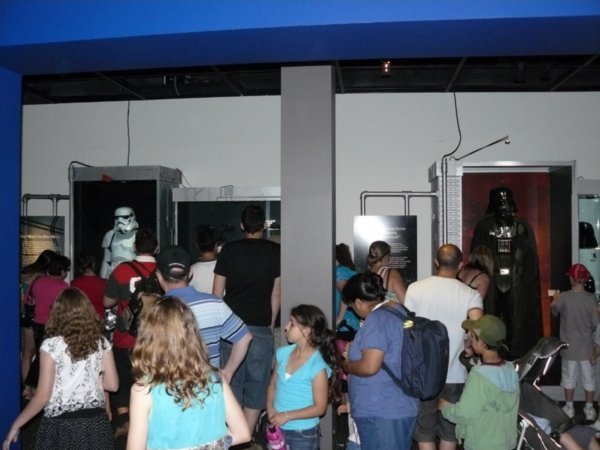 Star wars exhibit
