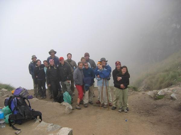 a doua zi - in punctul cel mai inalt  (4200m), cu grupul nostru