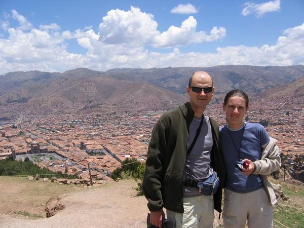 Cuzco vazut dinspre Sacsayhuaman