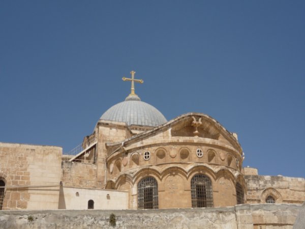 the top of Holy Sepulchre