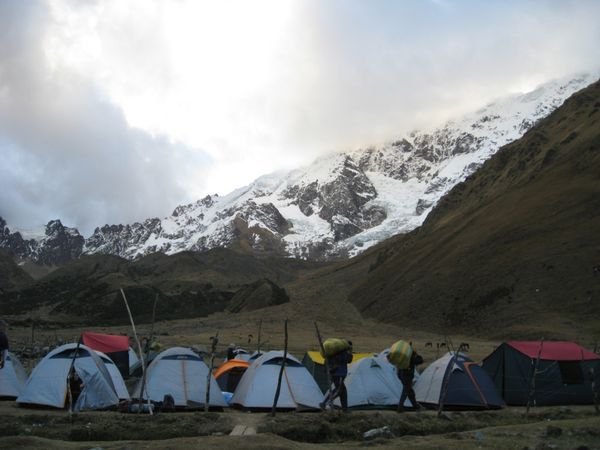 Tents at camp 1