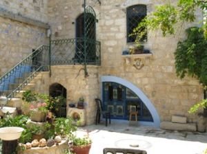 artists' courtyard, Safed