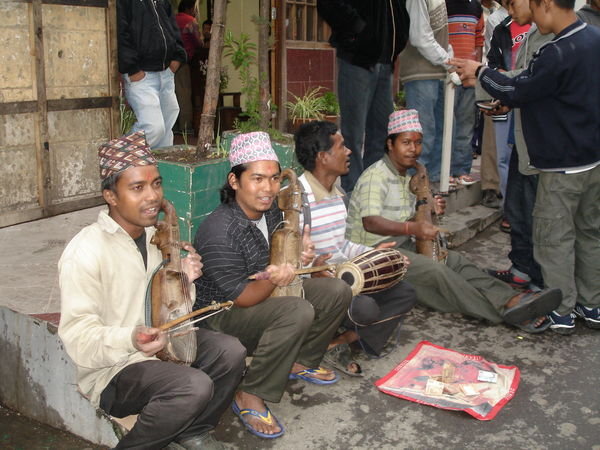 Local Band in Darjeeling