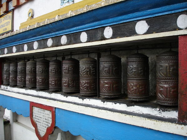 Prayer Wheels at Ghoom Monastery