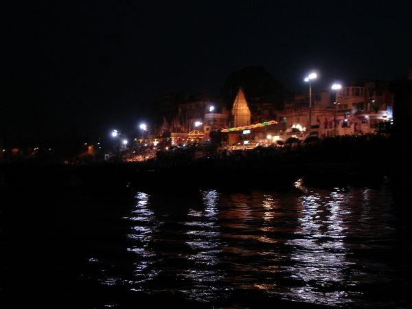 The Ghats at night, Varanasi