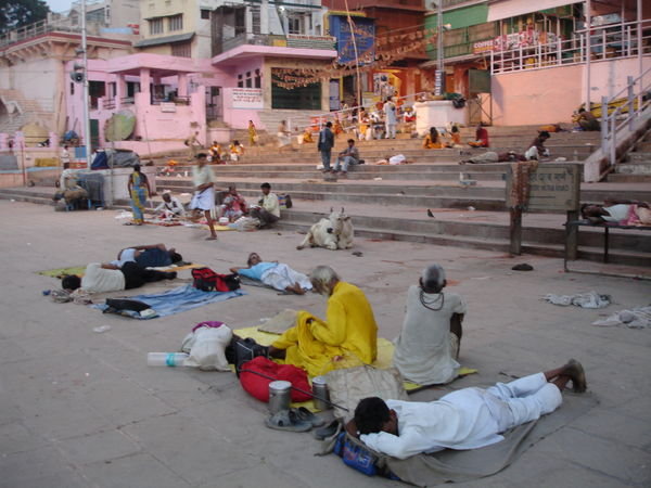 Early morning on the Ghats