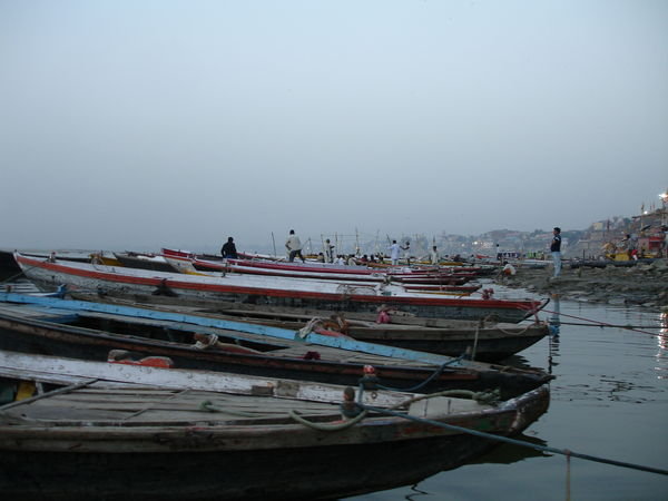 Boats in the early morning